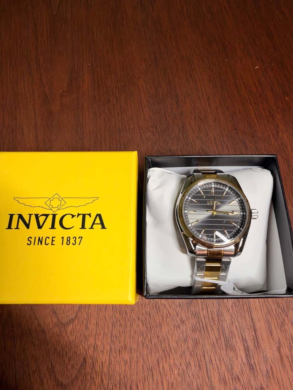 Invicta Pro Diver Two-Tone Gold and Silver Analog Watch